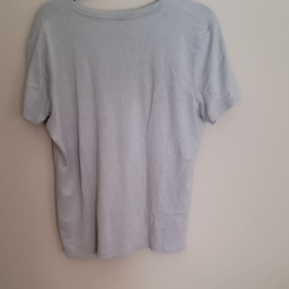 Eddie Bauer Gray Short Sleeve Tee Relaxed Fit - Picture 3 of 3